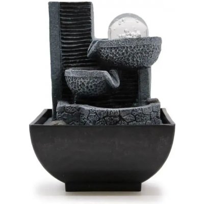 AWM Pokojová vodní fontána Relaxační tekoucí misky 18 cm – Zboží Mobilmania
