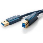 ClickTronic CLICK70092 USB3.0, A-B, zlacené konektory, 1,8m – Zboží Mobilmania