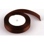 Stuha saténová 2cm x 23m HNĚDÁ – Zboží Dáma