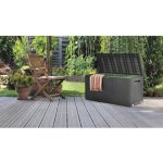 Nizza Zahradní box 120 x 52 x 60 cm antracit 2035 – Zboží Dáma