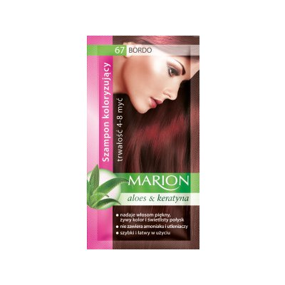 Marion Tónovací šampon - bordó č.67 - sleva ZL 7/26 – Sleviste.cz