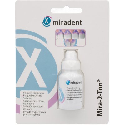 Miradent Mira-2-ton roztok pro indikaci plaku 10 ml – Zboží Mobilmania