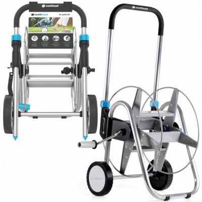 Strend Pro Vozik Cellfast EXPLORER, 1/2 ", L-60 m, na hadici, kovový – Sleviste.cz