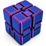 Antistresová kostka Infinity Cube Svíčkománie3D Fialovo modrá lesklá – Sleviste.cz
