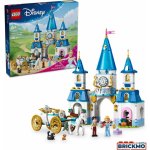 LEGO® Disney Princess 43275 Popelčin zámek a kočár s koňmi – Zboží Živě