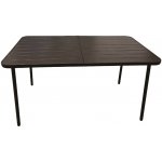 Pro-Tech shop Záhradní stůl obdélníkový 140x80x72cm hnědý 80463 – Hledejceny.cz