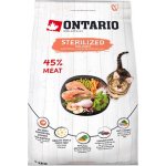 Ontario Cat Sterilised Salmon 2 kg – Hledejceny.cz