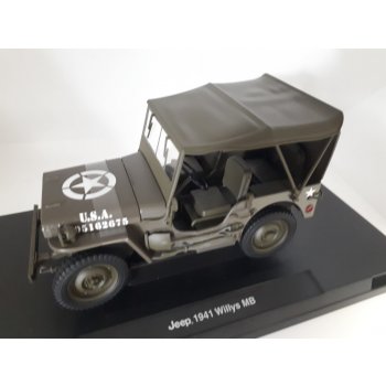 Welly Model auta Jeep Willys MB 1941 1:18