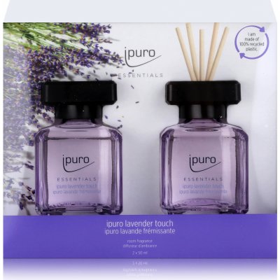 Ipuro Aroma difuzér Essentials Lavender Touch 2 x 50 ml – Sleviste.cz