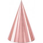 PartyDeco Čepičky rose gold 6 ks – Sleviste.cz