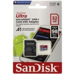 SanDisk microSDHC 32 GB UHS-I U1 SDSQUAR-032G-GN6MA – Sleviste.cz