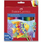 Faber-Castell 1442 akvarelové 24 ks + štětec – Zboží Dáma