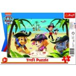 Trefl deskové Přátelé z Tlapkové patroly/Paw Patrol 33 x 23 cm 15 dílků – Sleviste.cz