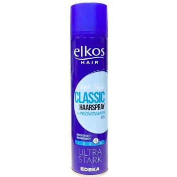 Elkos Classic lak na vlasy s ultra silnou fixací 400 ml