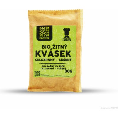 PROVITA Kvásek žitný celozrnný sušený BIO 30 g