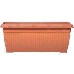 PROSPERPLAST Truhlík TERRA 80 cm terakota – Sleviste.cz