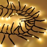 Solight LED venkovní vánoční řetěz s dálkový ovládáním Cluster 576 LED 8 funkcí časovač IP44 teplá bílá – Hledejceny.cz