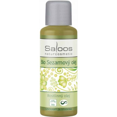 Saloos Bio sezamový rostlinný olej lisovaný za studena 250 ml
