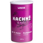 Louie Dog kachní s rýží 1200 g – Zboží Mobilmania