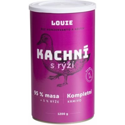 Louie Dog kachní s rýží 1200 g