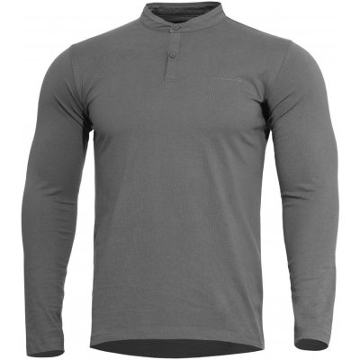 Tričko Pentagon Romeo Henley 2.0 dlouhý rukáv šedé – Hledejceny.cz