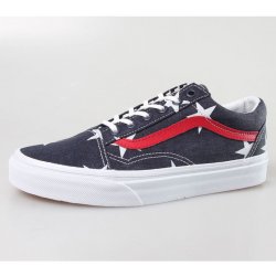 Vans Old Skool Stars Stripe tenisky nízké černé šedé bílá červené modrá