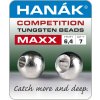 Výroba nástrahy Hanák Competition Tungstenové Hlavičky MAXX 6,4 mm Stříbrné