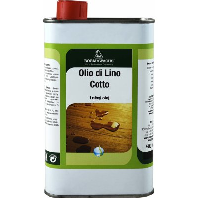 Borma Olio Di Lino Cotto 0,5 l Bezbarvý – Zboží Mobilmania