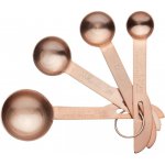 Kitchen Craft Odměrky MasterClass Copper - set 4 ks, měděná barva, kov – Zboží Dáma