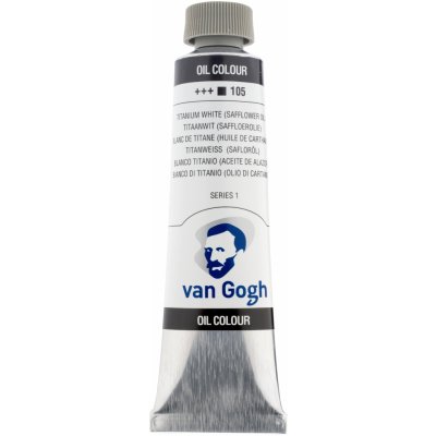 Van Gogh olejová barva 40 ml 105 titanium white – Zbozi.Blesk.cz