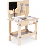 Ecotoys Dřevěná dílna pro děti stolek na nářadí – Zboží Dáma