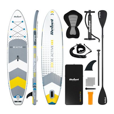 Paddleboard SUP REBEL ACTIVE RBA-4500WH – Hledejceny.cz
