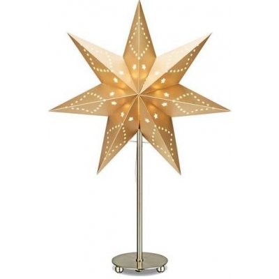 Markslöjd 705545 Vánoční dekorace SATURNUS 1xE14 25W 230V 35 cm zlatá | ML1485 – Hledejceny.cz