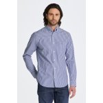 Gant košile reg poplin stripe shirt modrá – Zboží Mobilmania