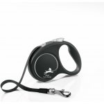 Flexi Vodítko Black Design pásek NEW – Zboží Mobilmania