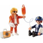 Playmobil 70823 Pohotovostní lékař a policistka – Zboží Živě