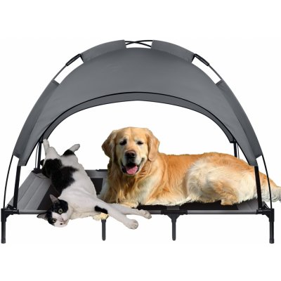 TRMLBE XXL Dog Bed Raised Dog Lounger Outdoor Cooling Pet Bed – Zboží Mobilmania