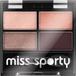 Miss Sporty Quattro oční stíny 408 Smoky Rose 3,2 g – Sleviste.cz