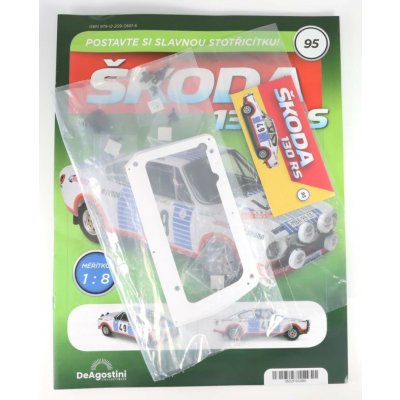 DeAgostini Škoda 130 RS 1:8 časopis #95 se stavebnicí – Zboží Mobilmania