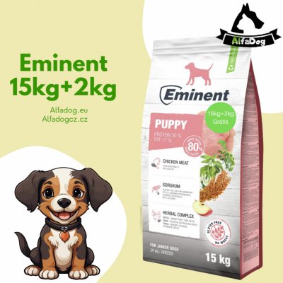 Eminent Puppy High Premium 17 kg – Zbozi.Blesk.cz