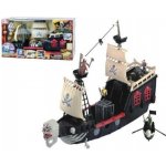 Teddies Pirátská loď plast na baterie se zvukem v krabici – Zboží Dáma