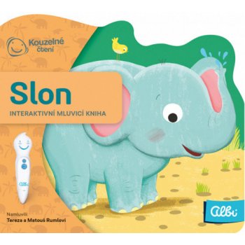 Minikniha Slon - Interaktivní mluvící kniha -