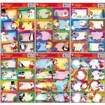 Anděl Samolepicí jmenovky na dárky 3D - s glitry - 8 ks - 1475 – Zbozi.Blesk.cz