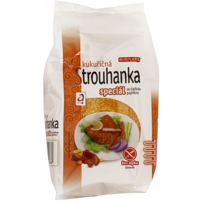 Extrudo Bečice Strouhanka kukuřičná speciál s paprikou 200 g – Zbozi.Blesk.cz