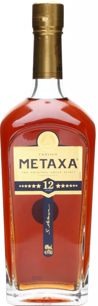 Metaxa 12* 40% 0,05 l (holá láhev)