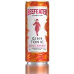 Beefeater Blood Orange & Tonic 4,9% 0,25 l (plech) – Sleviste.cz