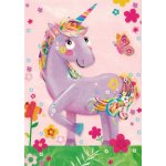 Pohlednice Jednorožec s motýlkem – Zboží Dáma