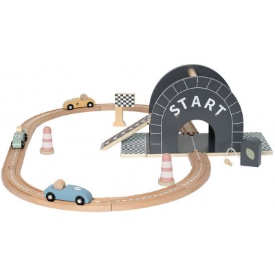 JaBaDaBaDo Závodní dráha v boxíku šedá – Zboží Dáma