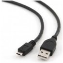Netrack 204-02 USB AM / MICRO 0,25m, černý