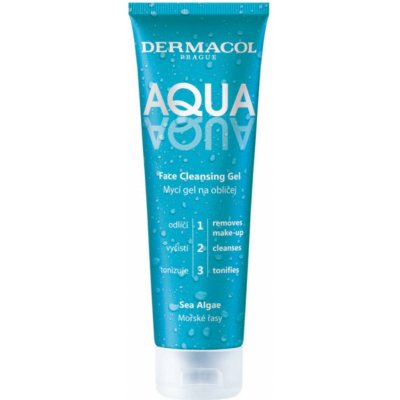 Dermacol Aqua Face Cleansing Gel 150 ml – Zboží Dáma